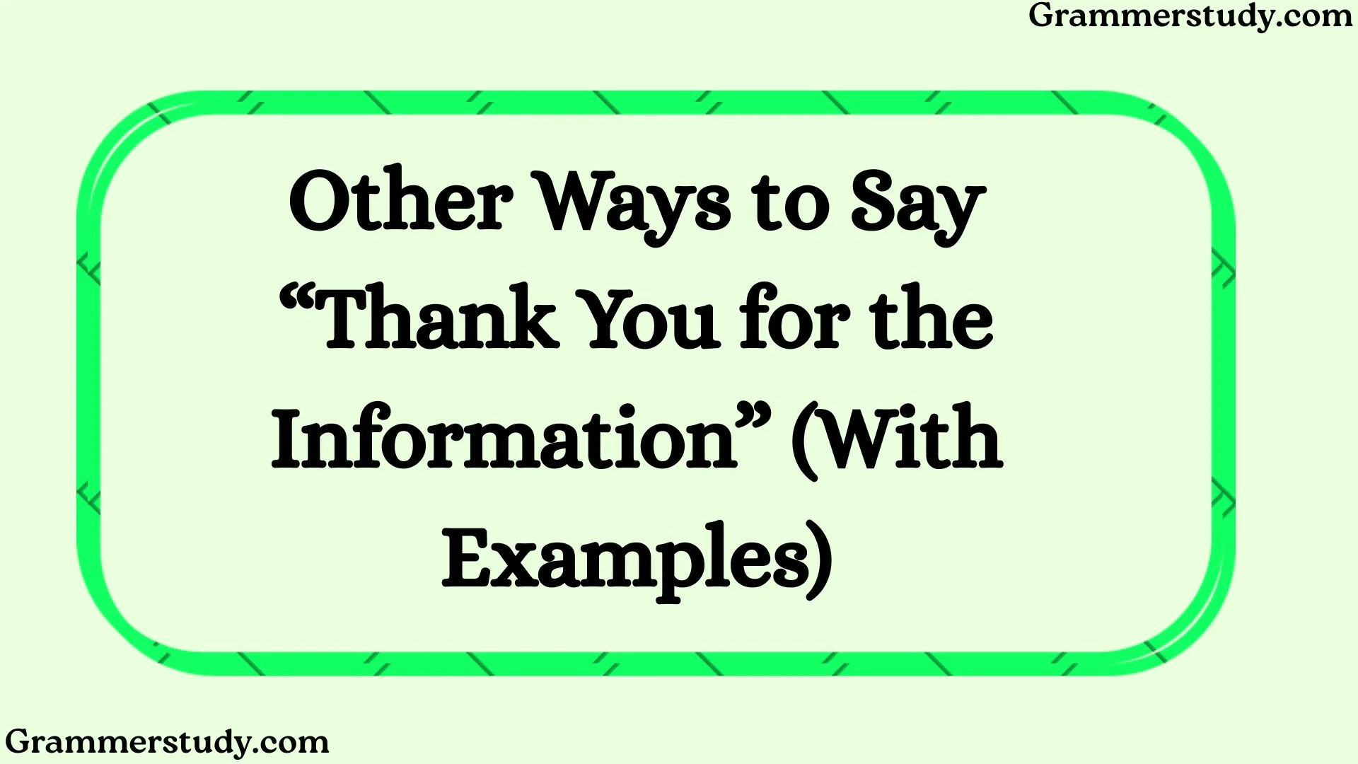 Other Ways to Say “Thank You for the Information” (With Examples)